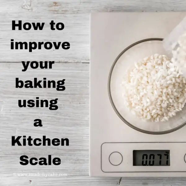 using kitchen scale to improve baking