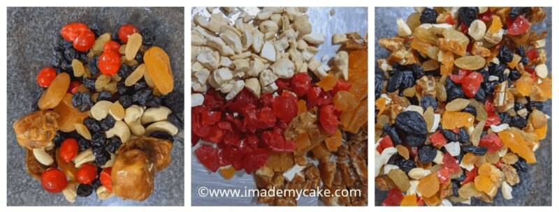 dry fruits for christmas fruit cake