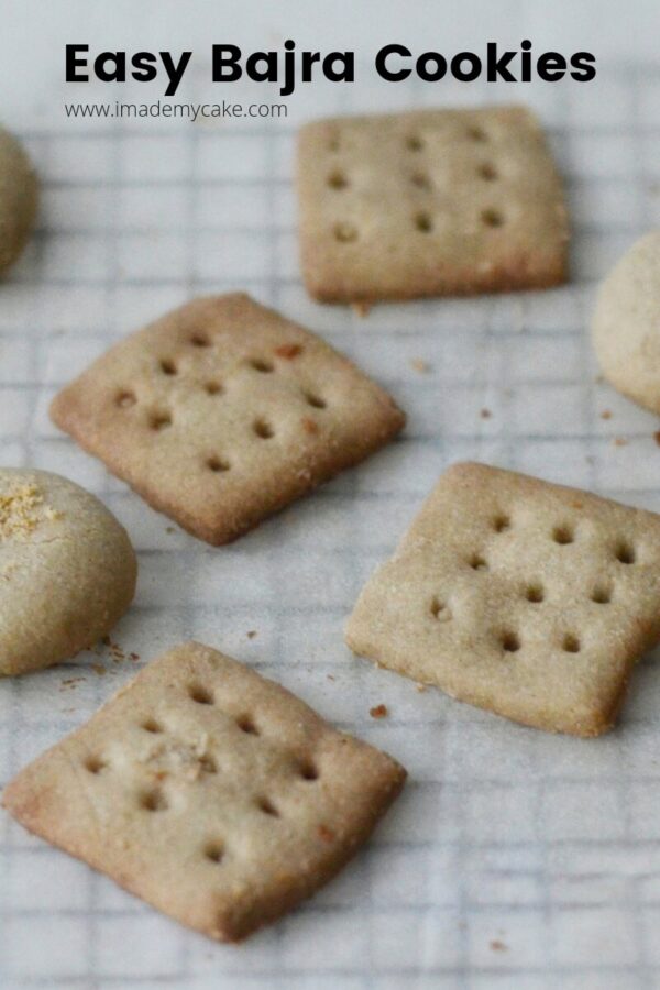 millet cookies recipe