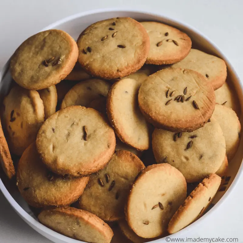 wholewheat cumin cookies