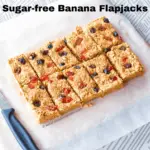 sugar-free banana flapjack recipe