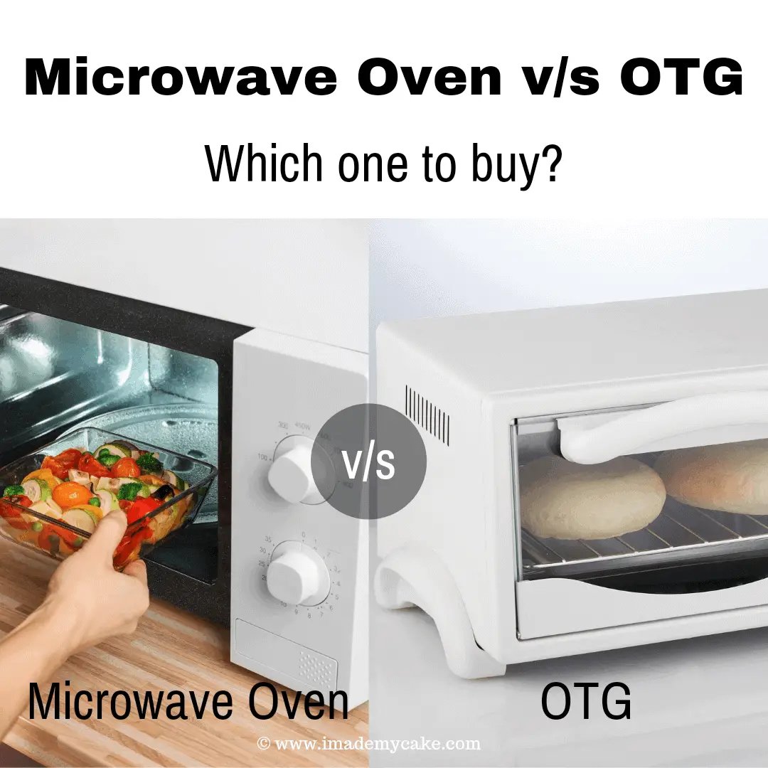 Microwave oven versus otg