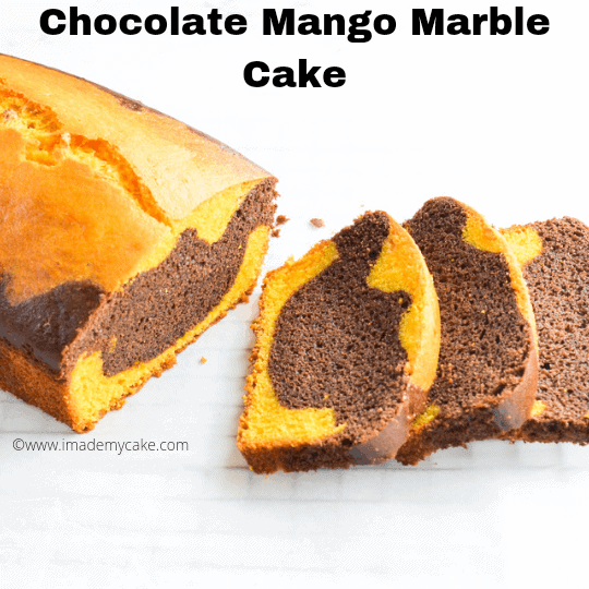 Gayathri's Cook Spot - Mango and chocolate makes an amazing combination.  Try this eggless mango marble cake if you have some mangoes in your  kitchen. It is a quiet easy recipe. If