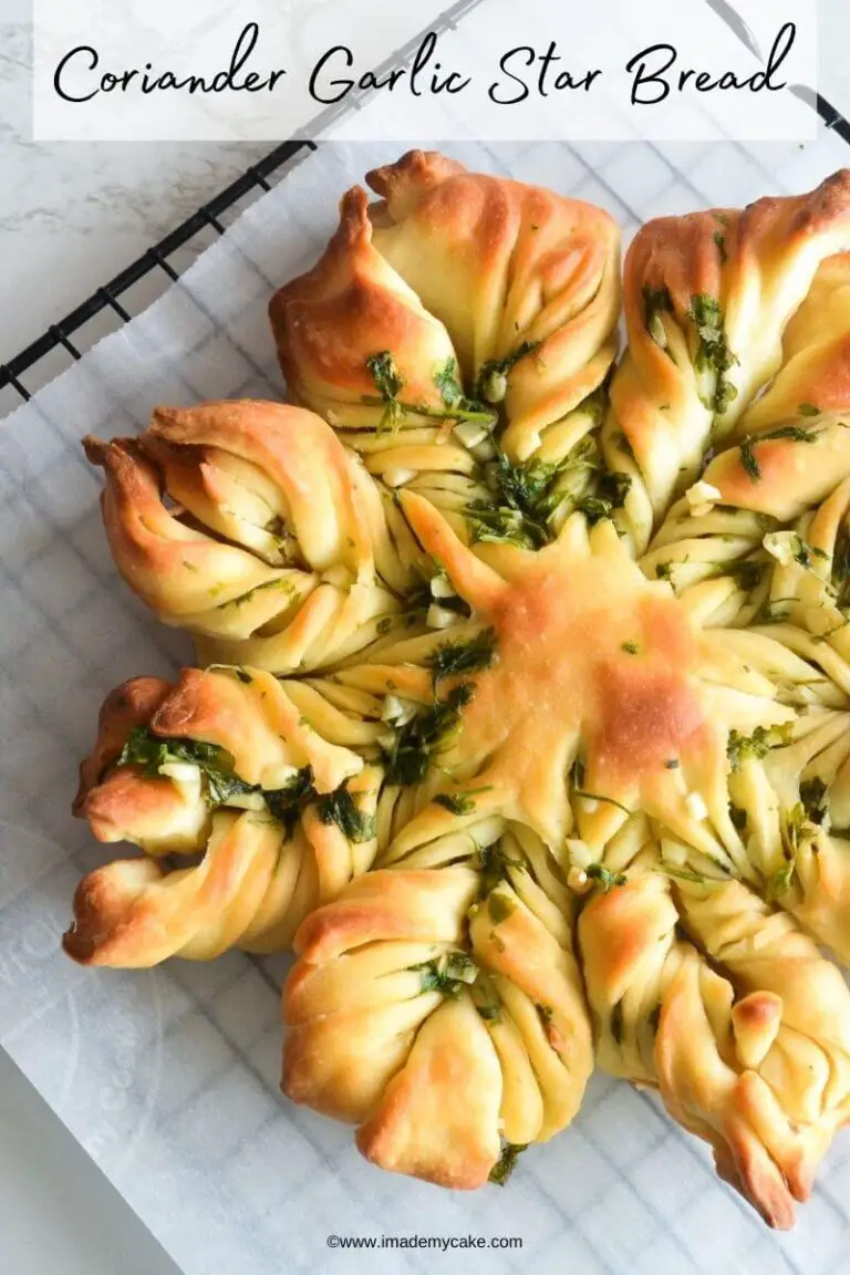 Coriander Garlic Star Bread » I Made My Cake