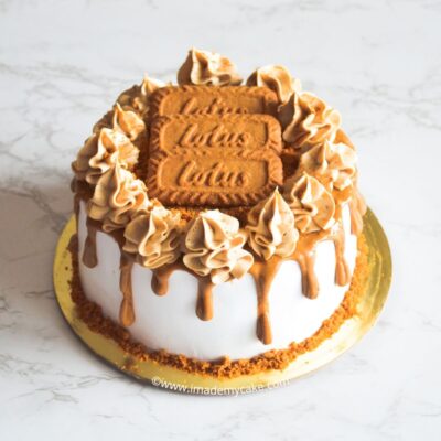 Biscoff Drip Cake