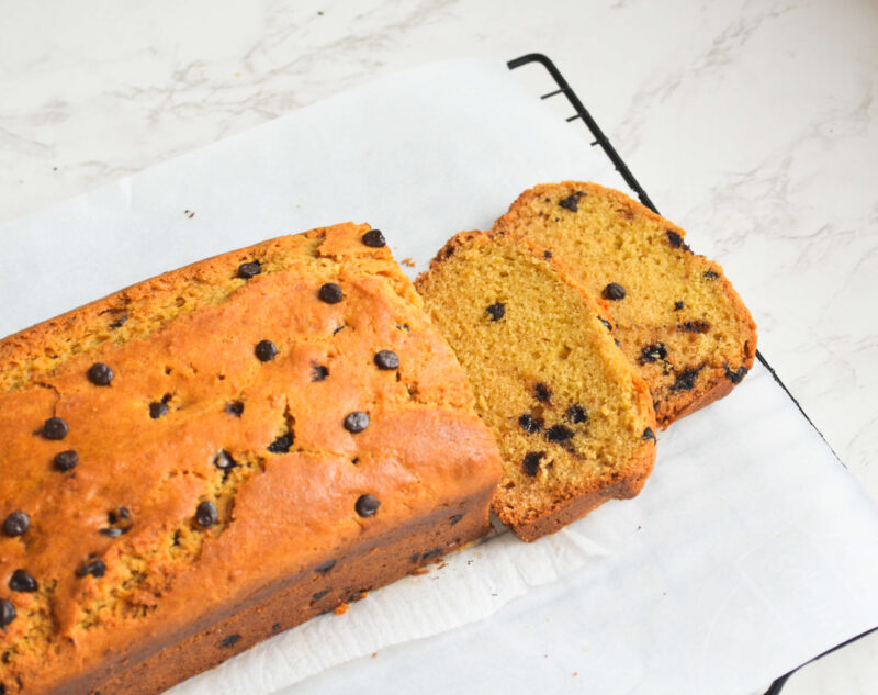 slices of whole wheat pound cake