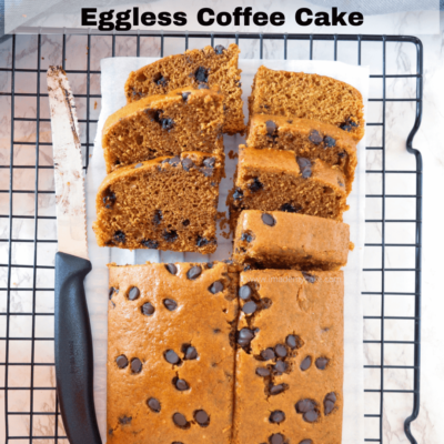 Eggless Coffee Cake